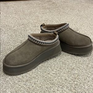UGG Brown Suede Women's Mules